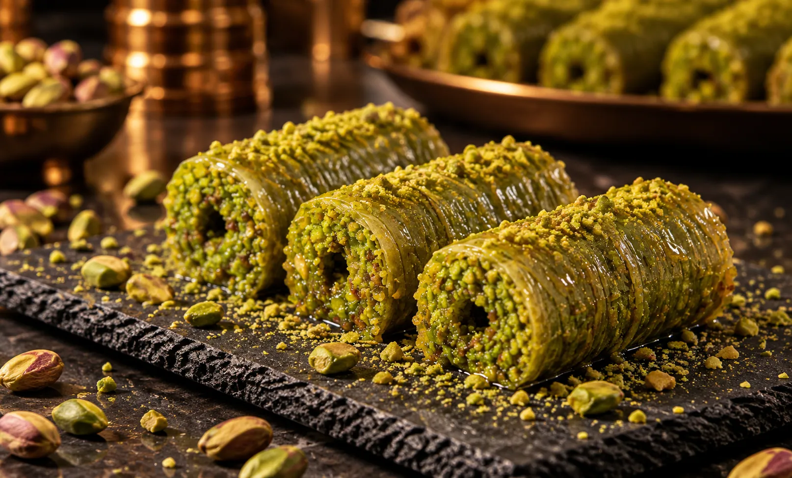 Söğütlü Gross fıstıklı sarma